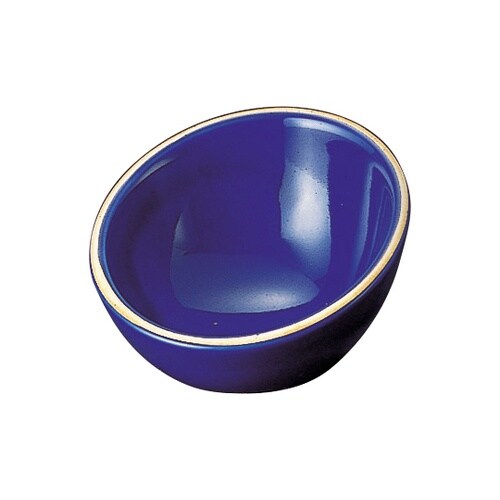 陶)かまくら鉢 ルリ釉 22651900