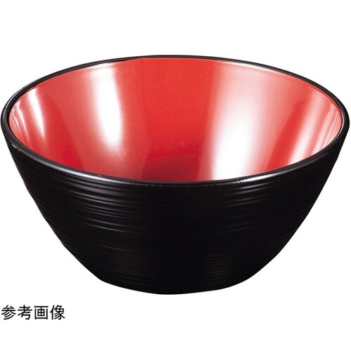 φ100 荒筋聖火鉢 黒内朱 21007