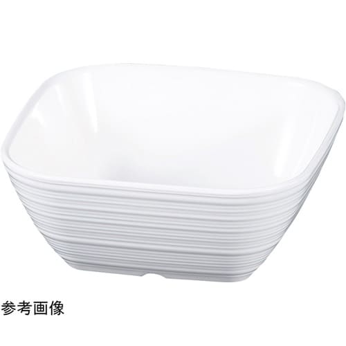100角荒筋角丸鉢 白 21007350