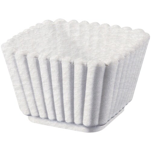 ABS角菊割小鉢 ホワイトアクア 552