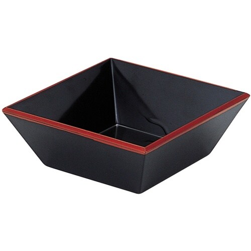 3.2寸 角小鉢 内黒天朱 550028