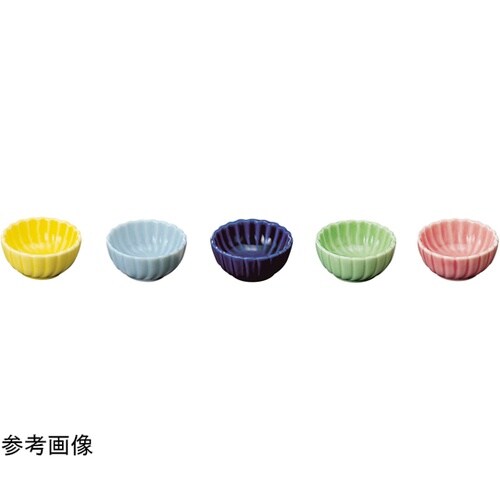 陶)ひねり菊珍味 ピンク 1201510