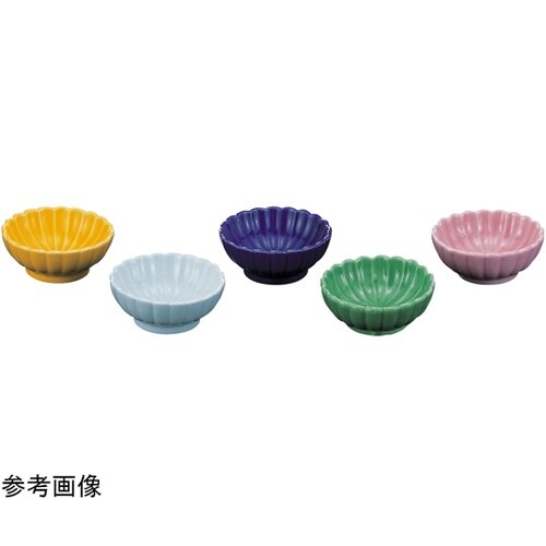 陶)菊鉢(中)ピンク 12015180