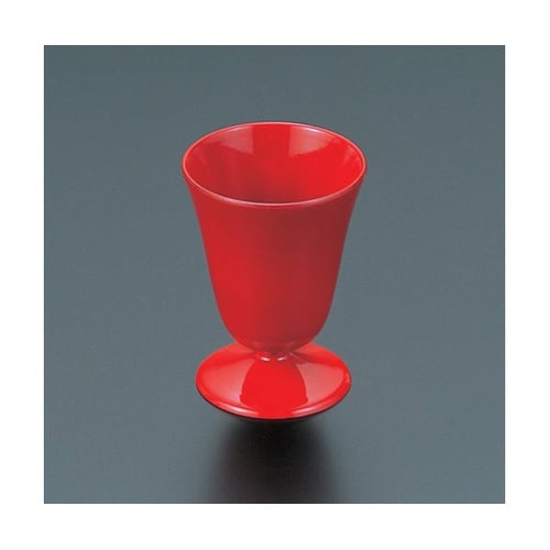 ミニワイングラス オール朱 811614