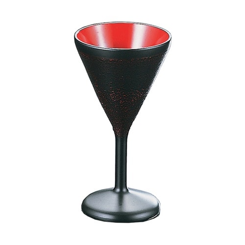 宴会グラス漆刻内朱 75004900