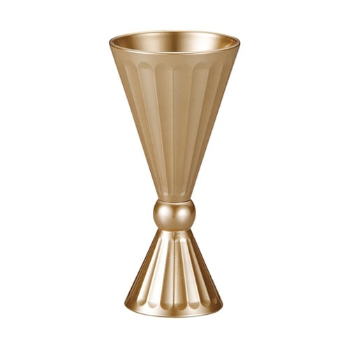 菊割りグラス オールゴールド(裏底黒)