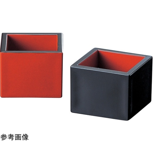 5cm ミニマス黒(内朱)天黒 4501