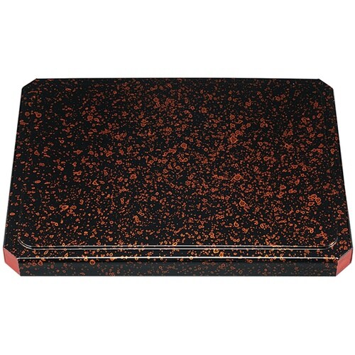 隅切天そばセイロ 津軽塗(蓋) 4619