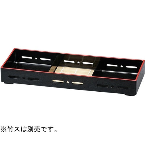 尺3 大寿透かし三ッ親 黒天朱 7001