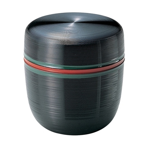 千筋ナツメ弁当 黒朱・緑ひも内朱 390