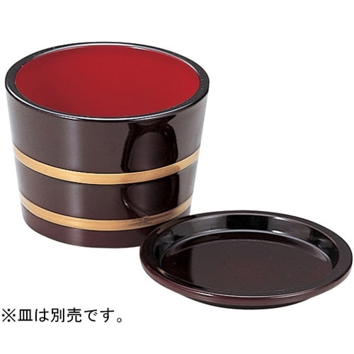 3.1寸 桶型つゆ入 溜金ひもつゆ入 4