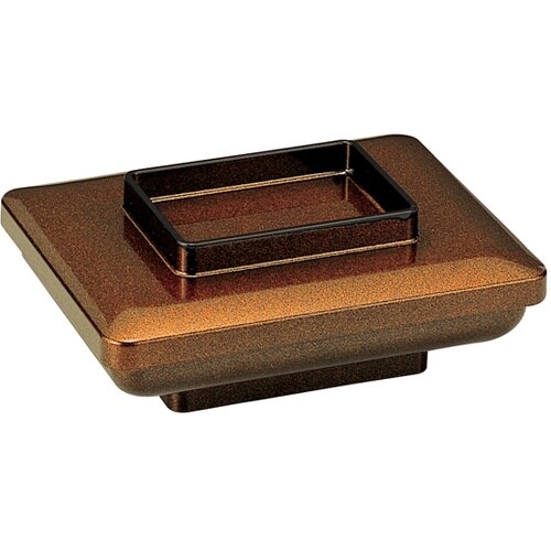 福うなぎ平 梨地天黒内朱(蓋親) 410