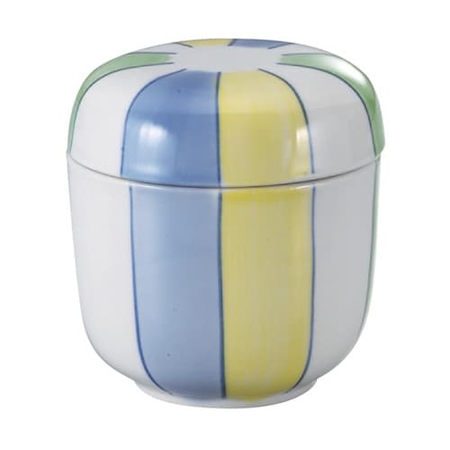 陶)まゆ形蒸し碗 紙風船 8050108