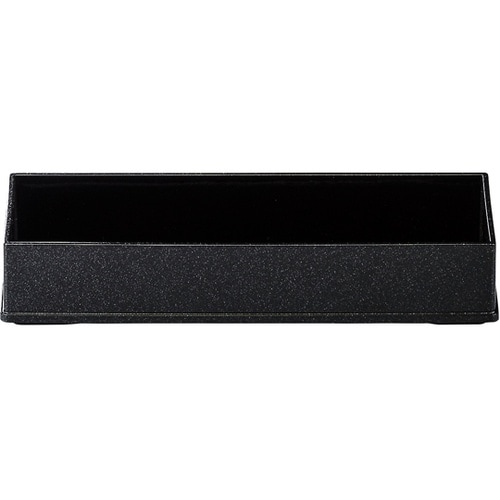 夢枕長手盛箱用(底親)黒銀パール 210