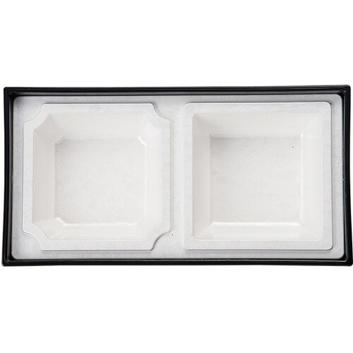 1/2 松花堂用B仕切 ホワイトアクア