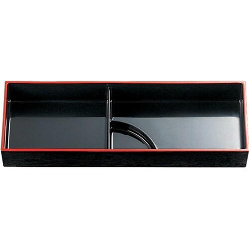 大寿弁当黒渕朱(タレ付仕切親 21031