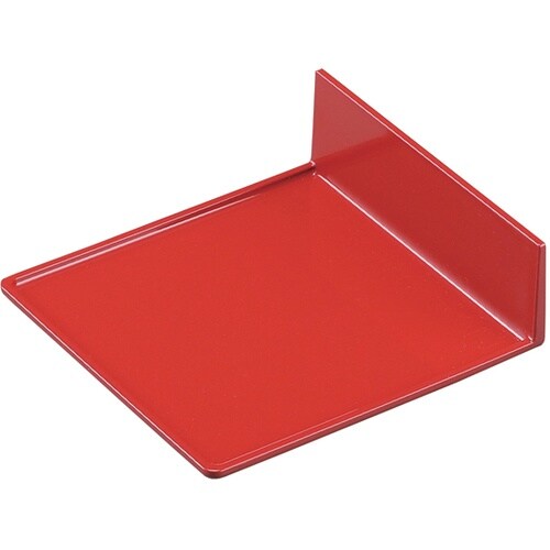 8.5寸 1/2 松花堂L型仕切 朱塗