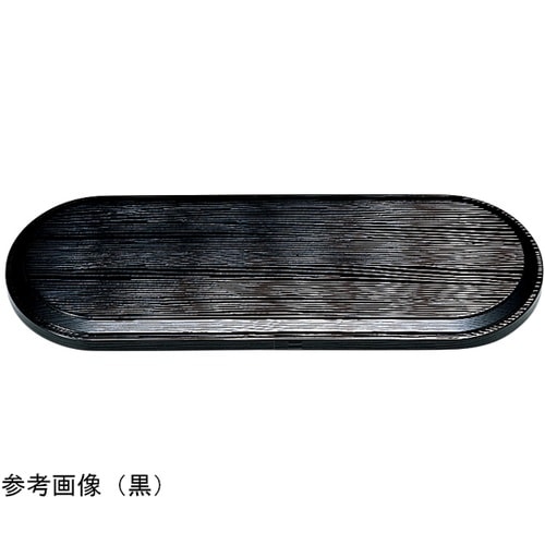 ヘギ目小判弁当 溜内朱(蓋) 21042