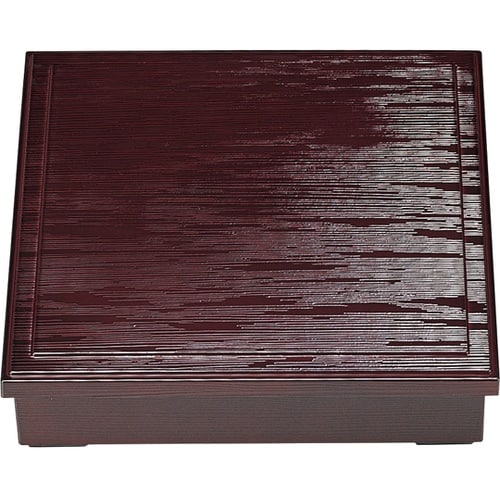 8.5 ヘギ目松花堂 溜(蓋親) 210