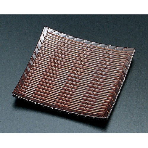 ABS竹角皿 溜 22030890