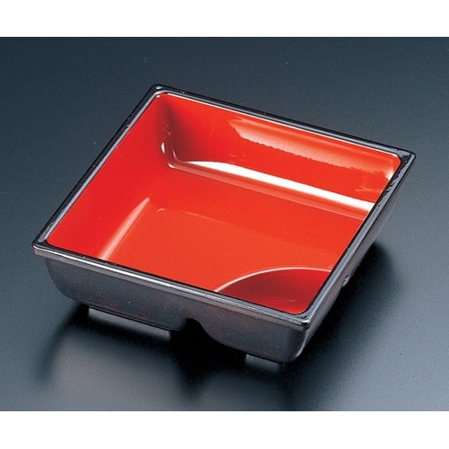 タレ付角鉢 内朱天黒 22020020