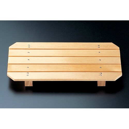 木製白木目皿 230×110 22251