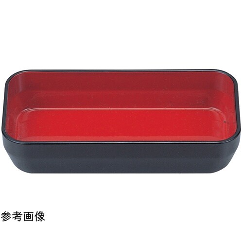 耐)ABS長角鉢 黒内朱天黒 22000