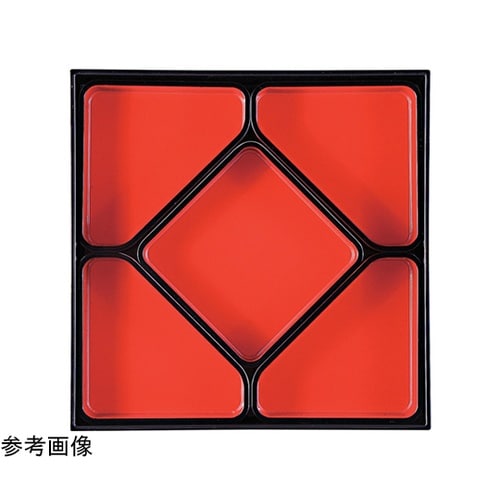 9.5 千筋重用五角仕切朱天黒 2423