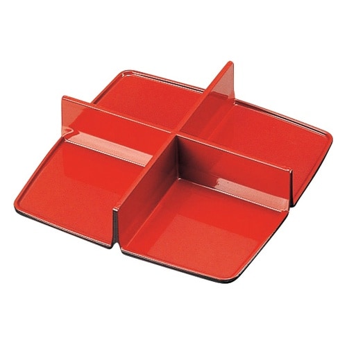 6.5胴張松花堂 黒結朱仕切 21021