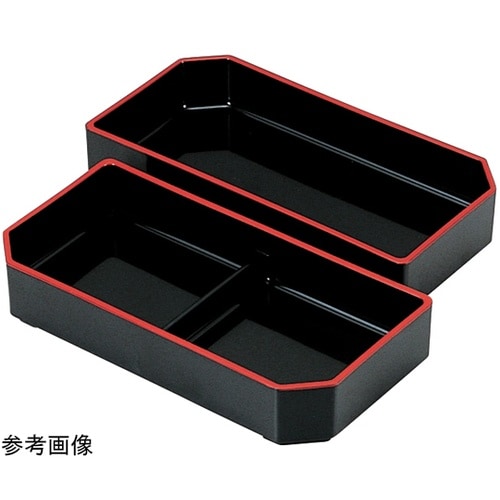 大徳寺弁当 1/2 仕切 黒天朱 700
