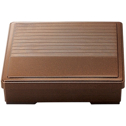 8寸 角干筋弁当梨地(蓋親) 24033