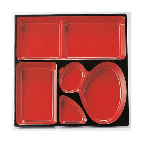 DX尺0 角瓢箪仕切 内朱天黒 2406