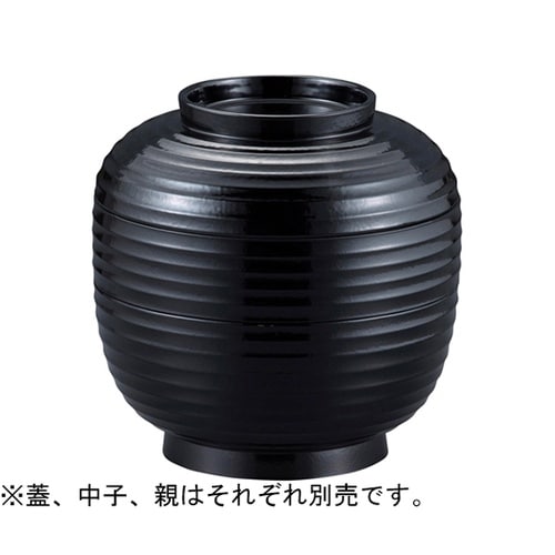 ちょうちん弁当(中子)黒内朱 21006