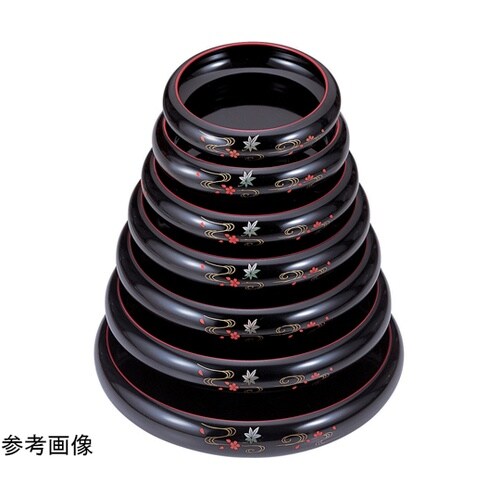 7寸 寿冠鉢 黒立田川 61022800