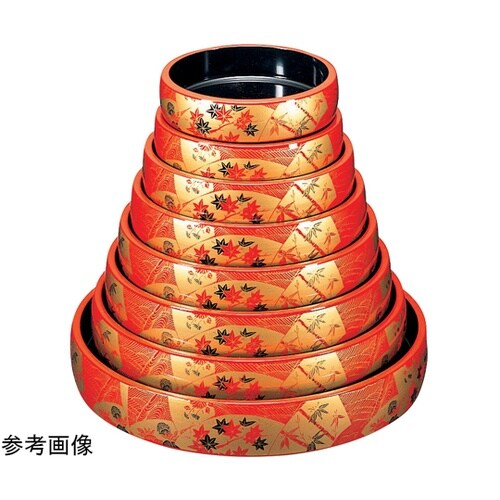 太鼓7寸 桶 朱扇面 62020300