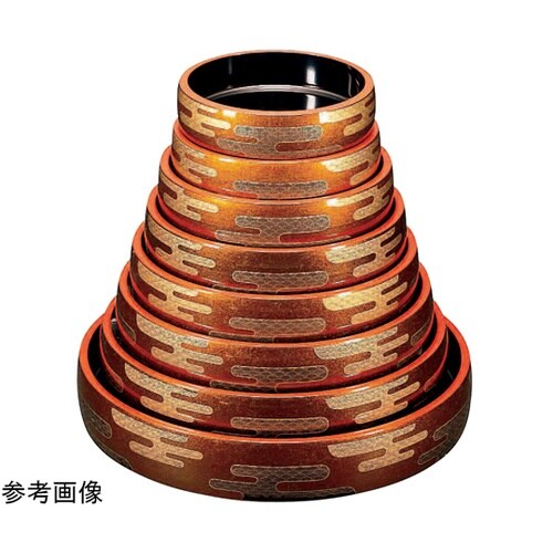 太鼓8寸 梨地雲波 62020010