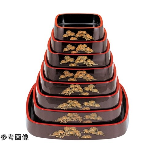 三味胴8寸 溜パール松 70014000