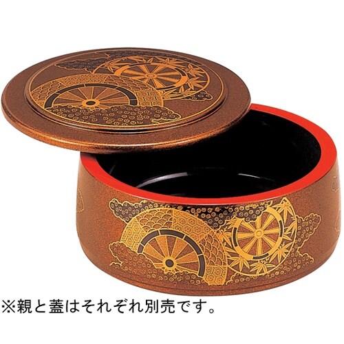 DXちらし 梨地御所車(蓋) 71020