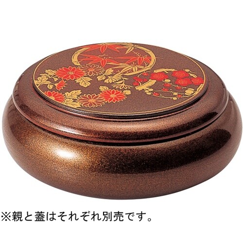 寿司冠ちらし 蓋 梨地花丸 740103