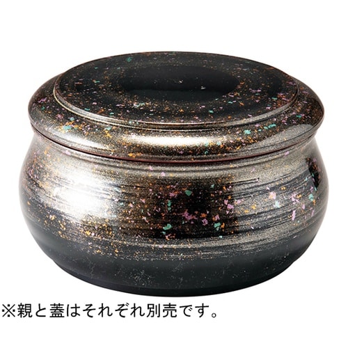 寿冠ちらし 蓋銀光彩(内黒) 40420