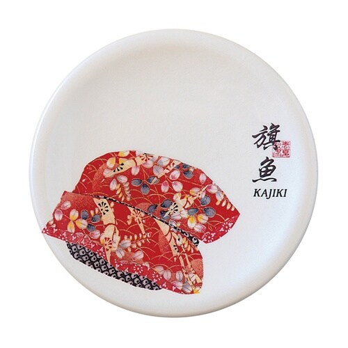 A150寿司皿 ホワイトパール 旗魚(カ