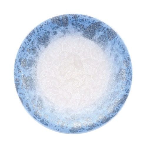 A150寿司皿 アクア ブルー銀雲 13