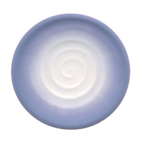 A)150渦巻き皿 紫 ぼかしパール 1