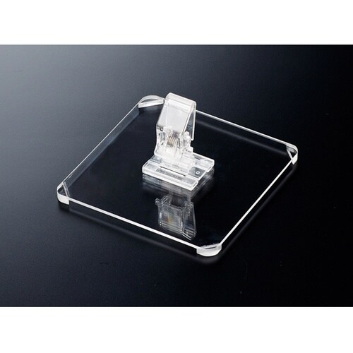 回転寿司皿用POP立て透明 130002