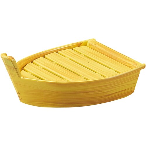 越前舟 白木塗目皿付糸尻SL 13000