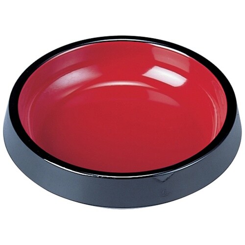 ダイヤ小皿 黒内朱80 48201160