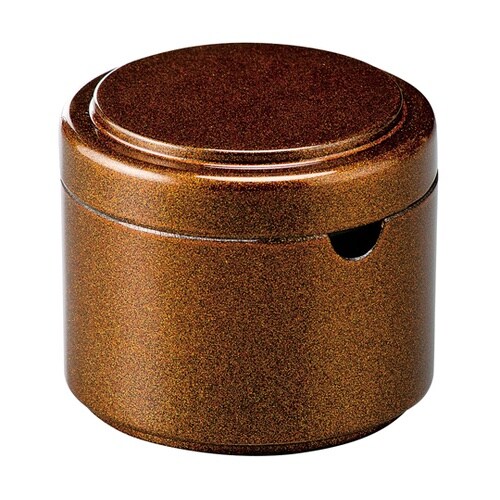つつ型粉茶入れ 梨地 13000220
