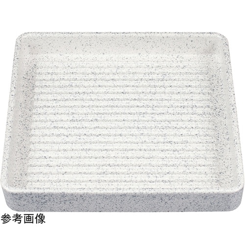 14cm ABS正角肉皿 銀たたき 92