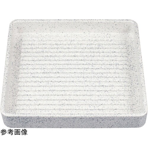 16cm ABS正角肉皿 銀たたき 54