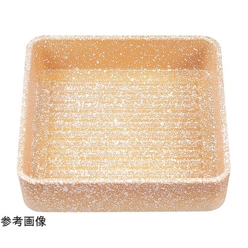 20cm ABS正角肉皿 志野 5425